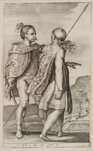 Germaniae Antiquae, Germanen m. Knebelbart