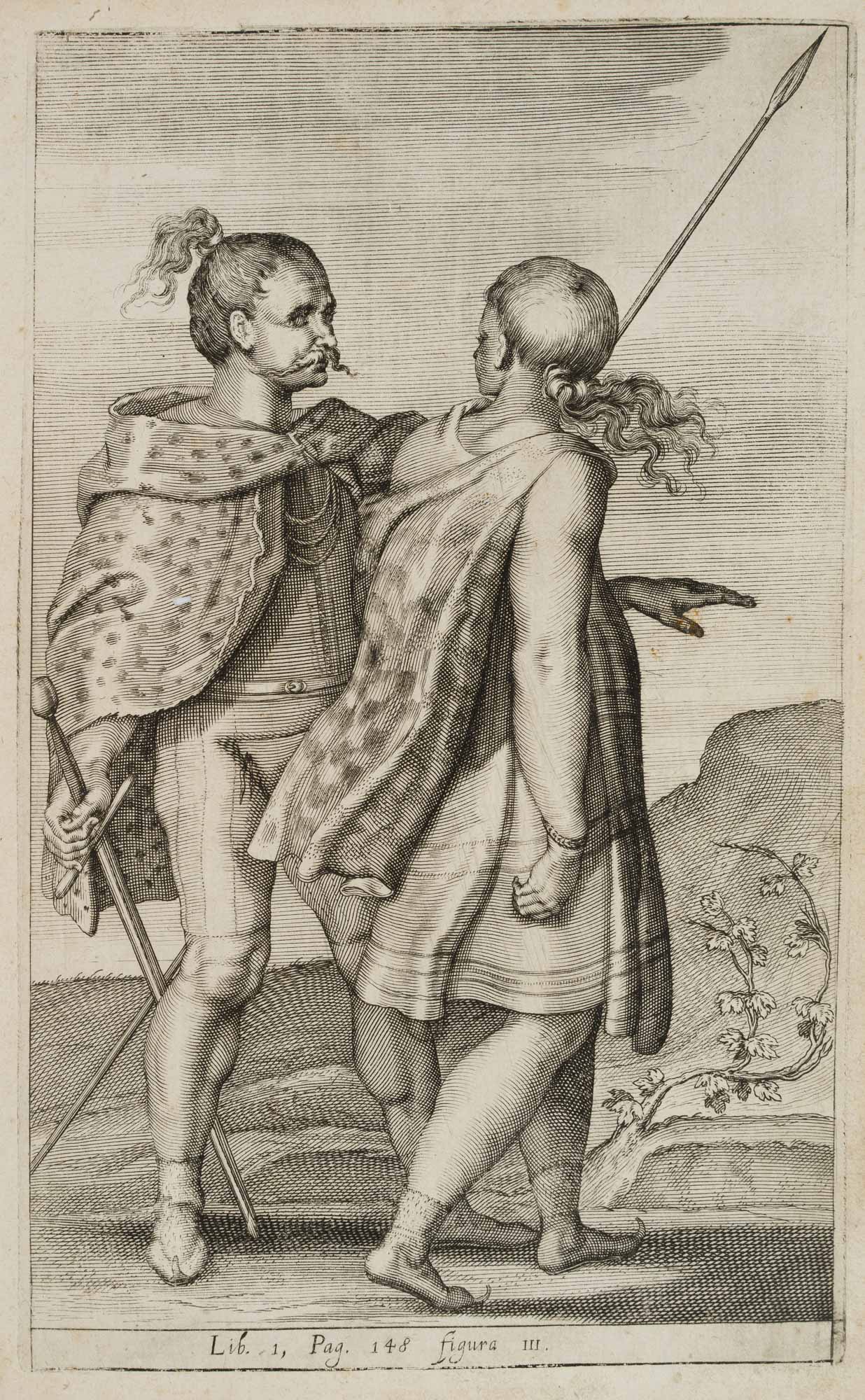 Germaniae Antiquae, Germanen m. Knebelbart