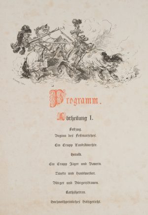 Programm für ein Historienfest