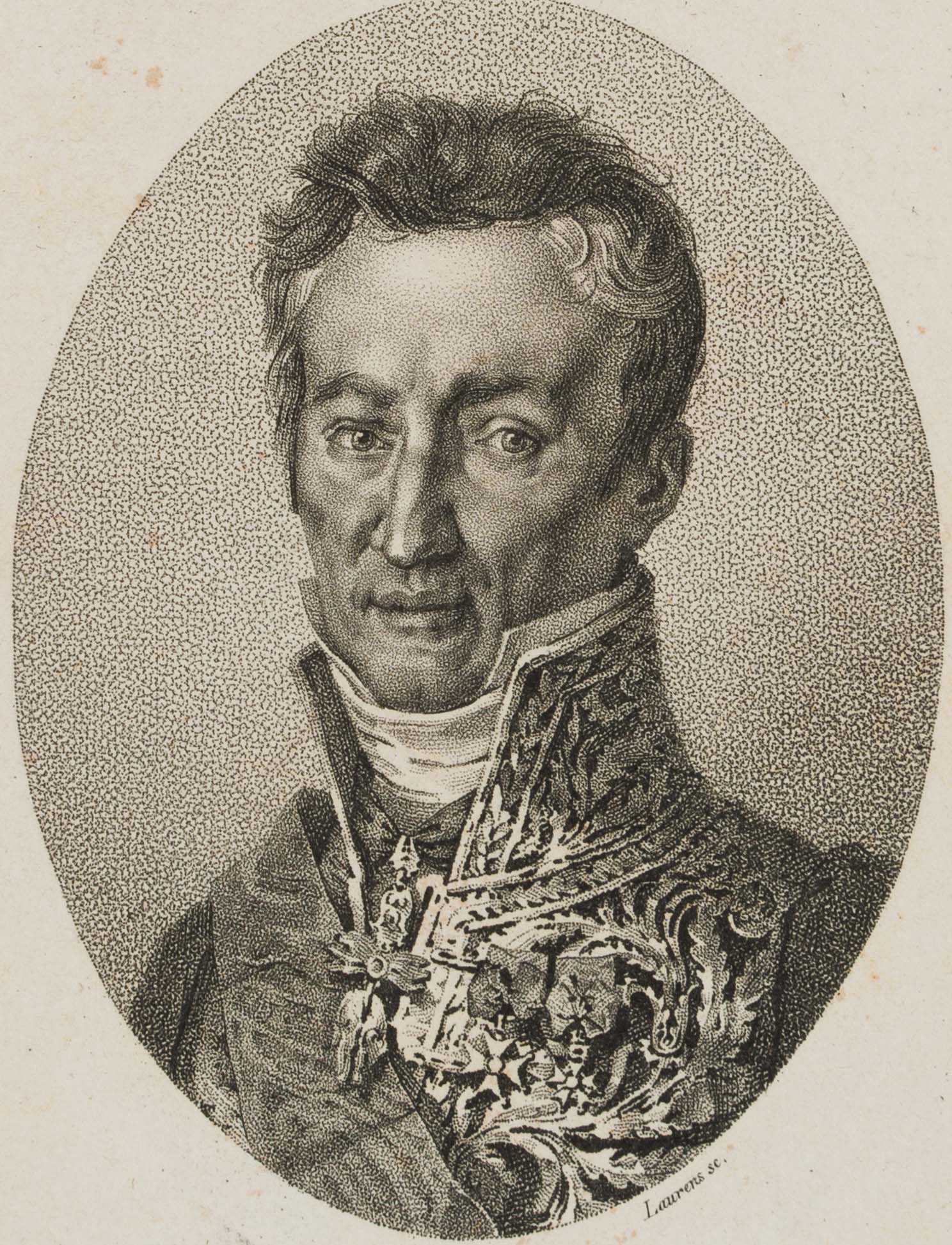Staatsmann Jean-Baptiste de Villèle