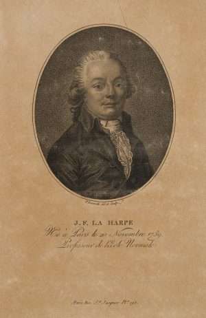 Porträt des J. F. La Harpe