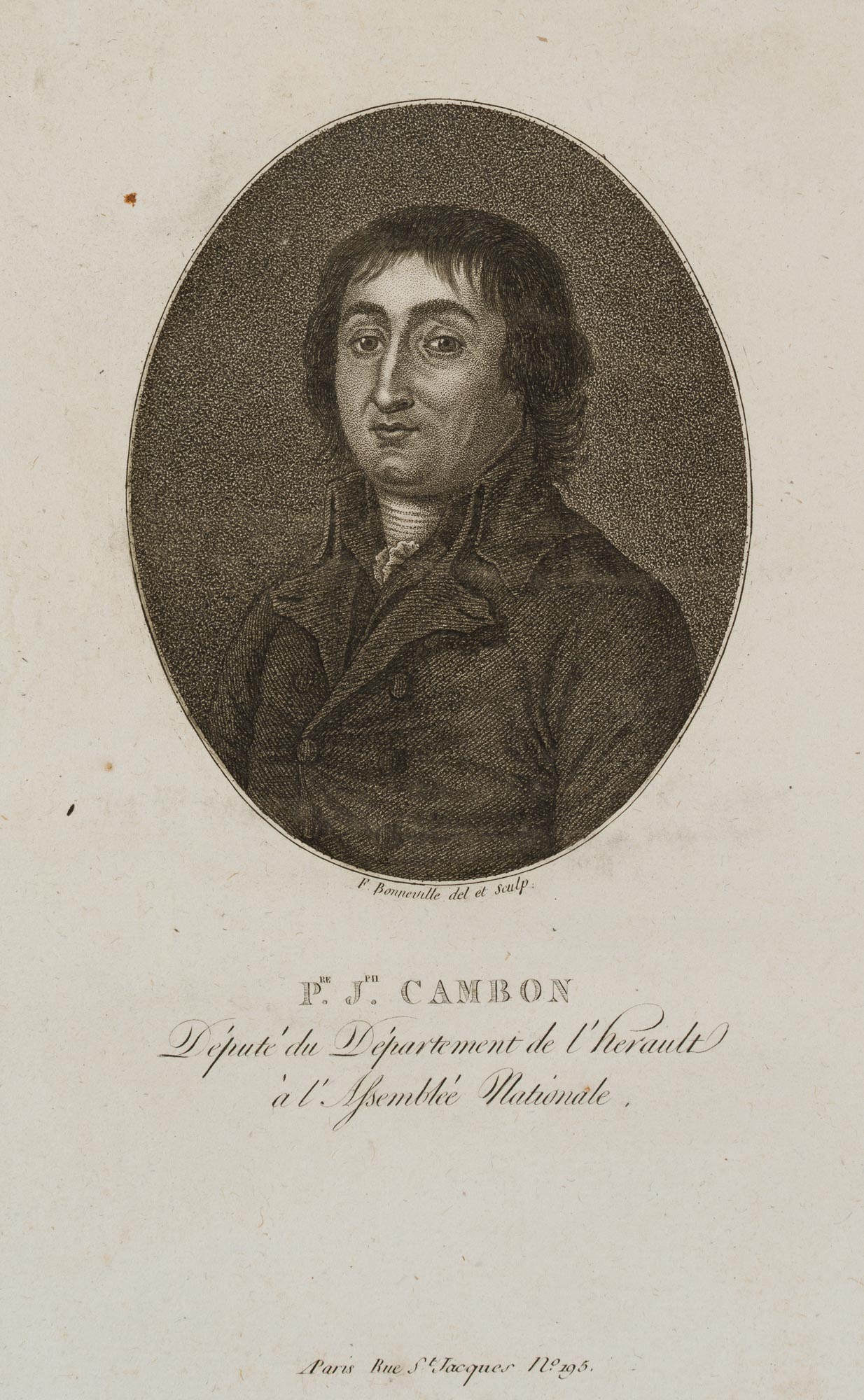 Porträt des Pierre Joseph Cambon
