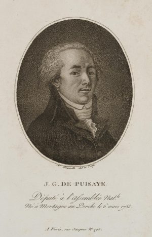 Porträt des J. G. de Puisaye