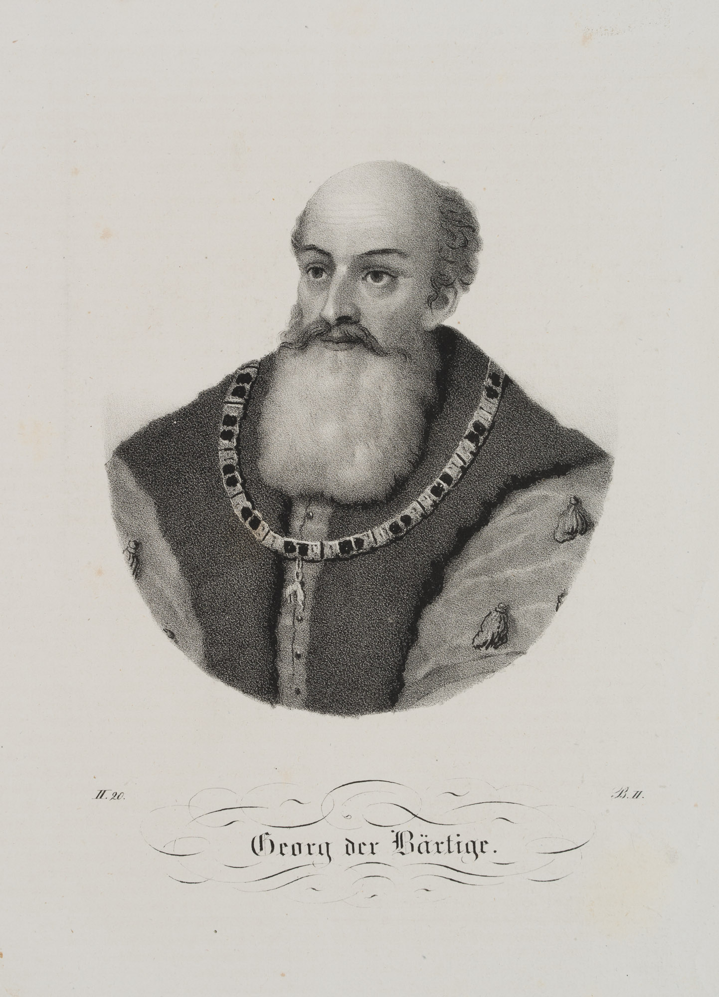Porträt Georg des Bärtigen