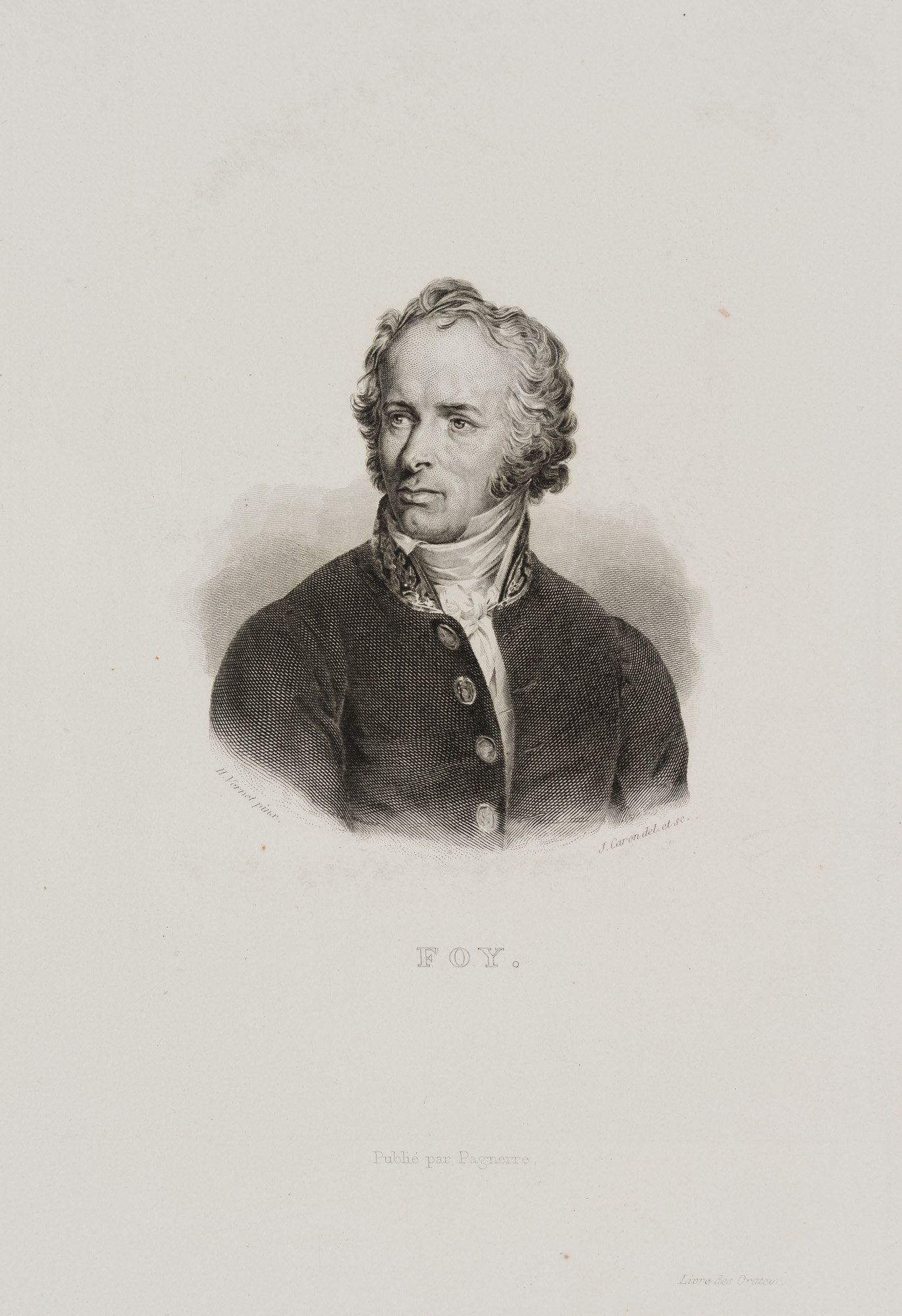 Porträt des Maximilian Sebastian Foy