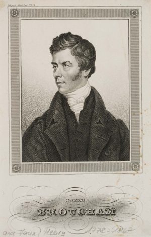 Porträt des Lord Brougham