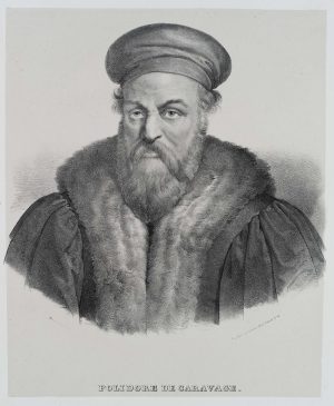 Porträt des POLIDORO CALDARA