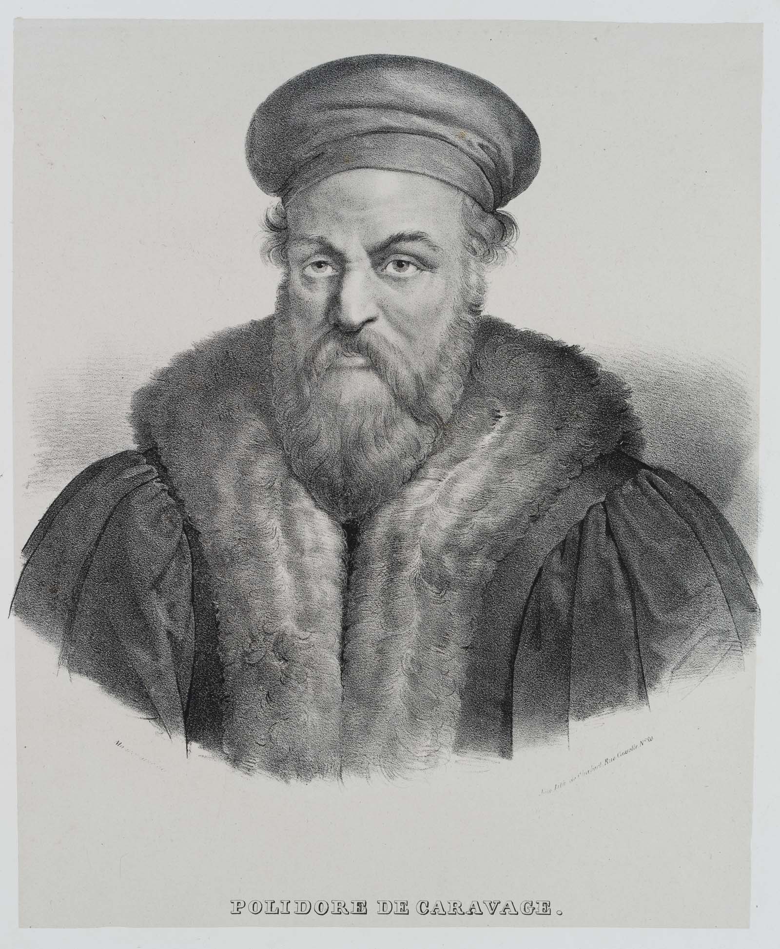 Porträt des POLIDORO CALDARA