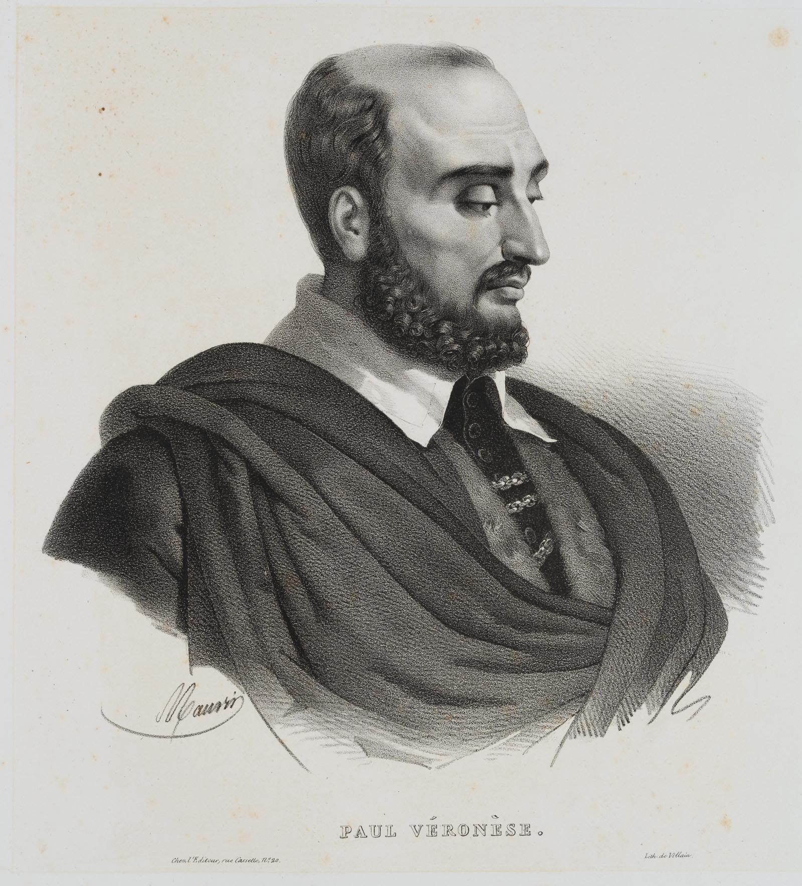 Porträt des Malers VERONESE