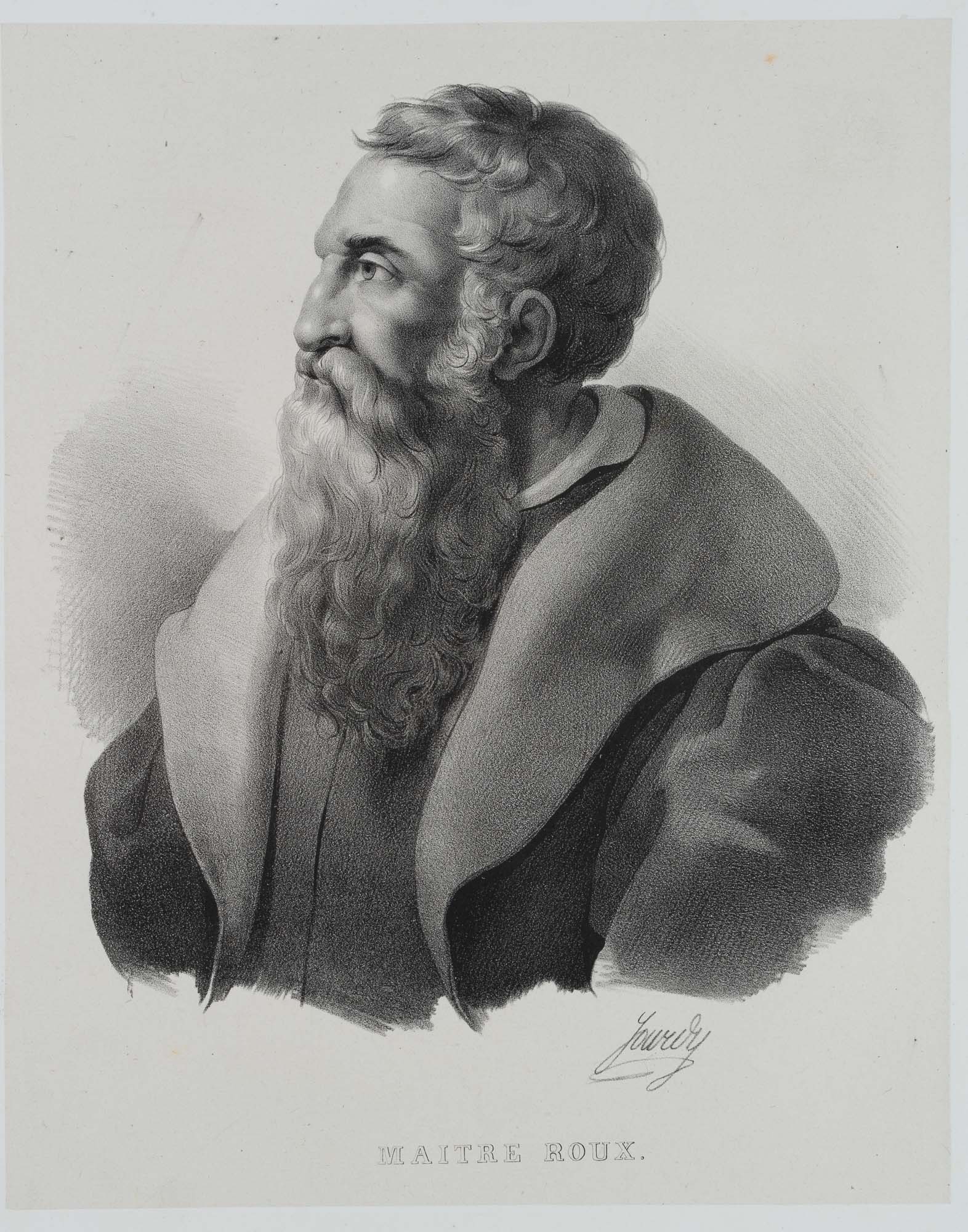 Porträt des Rosso Fiorentino