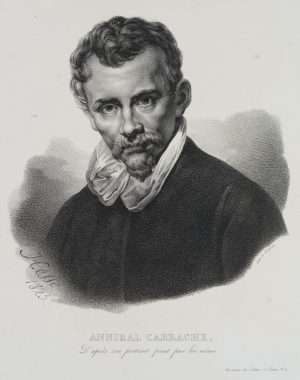 Porträt A. Carracci (1560-1609)