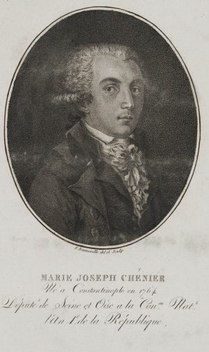 Schriftsteller Marie Joseph Chenier