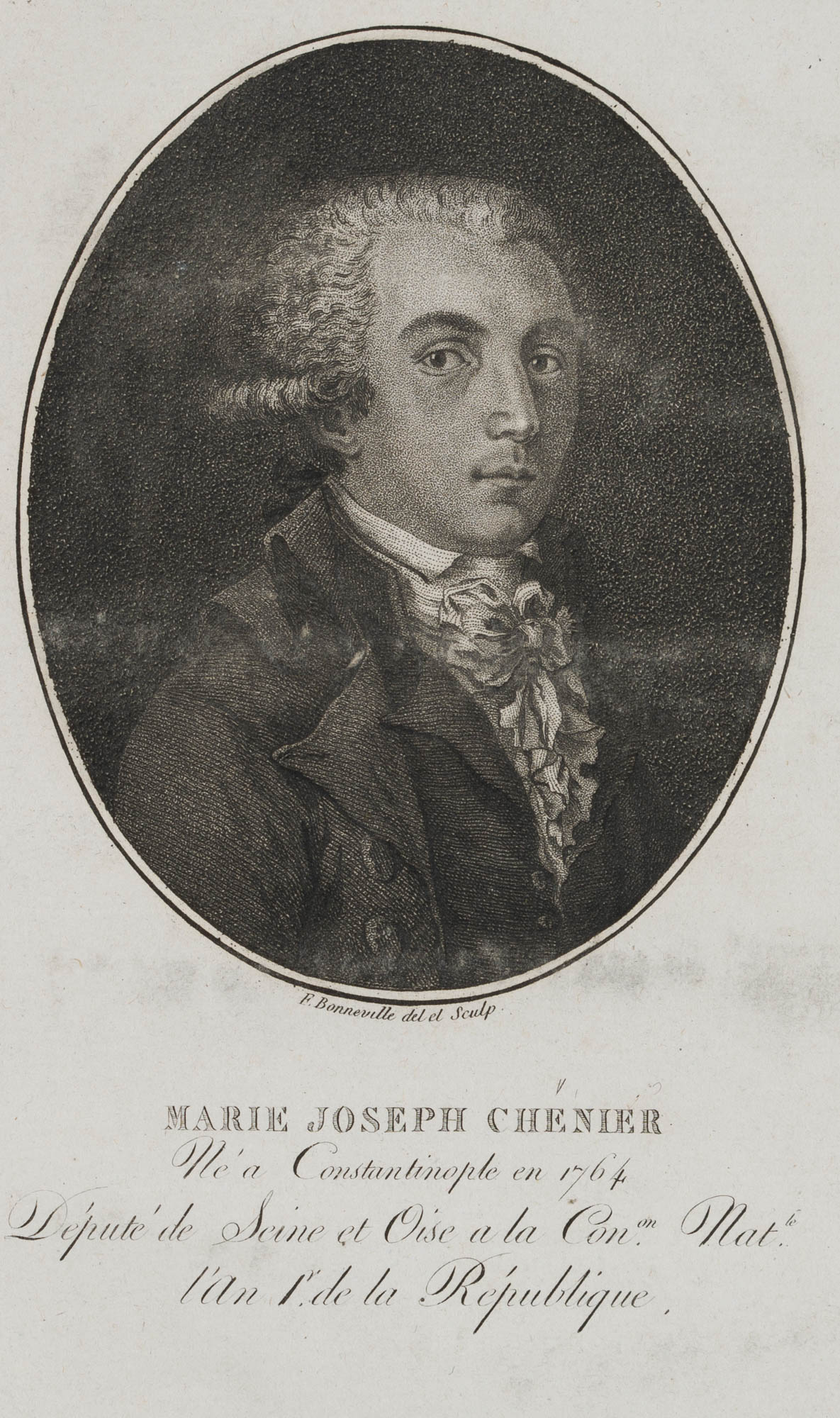 Schriftsteller Marie Joseph Chenier