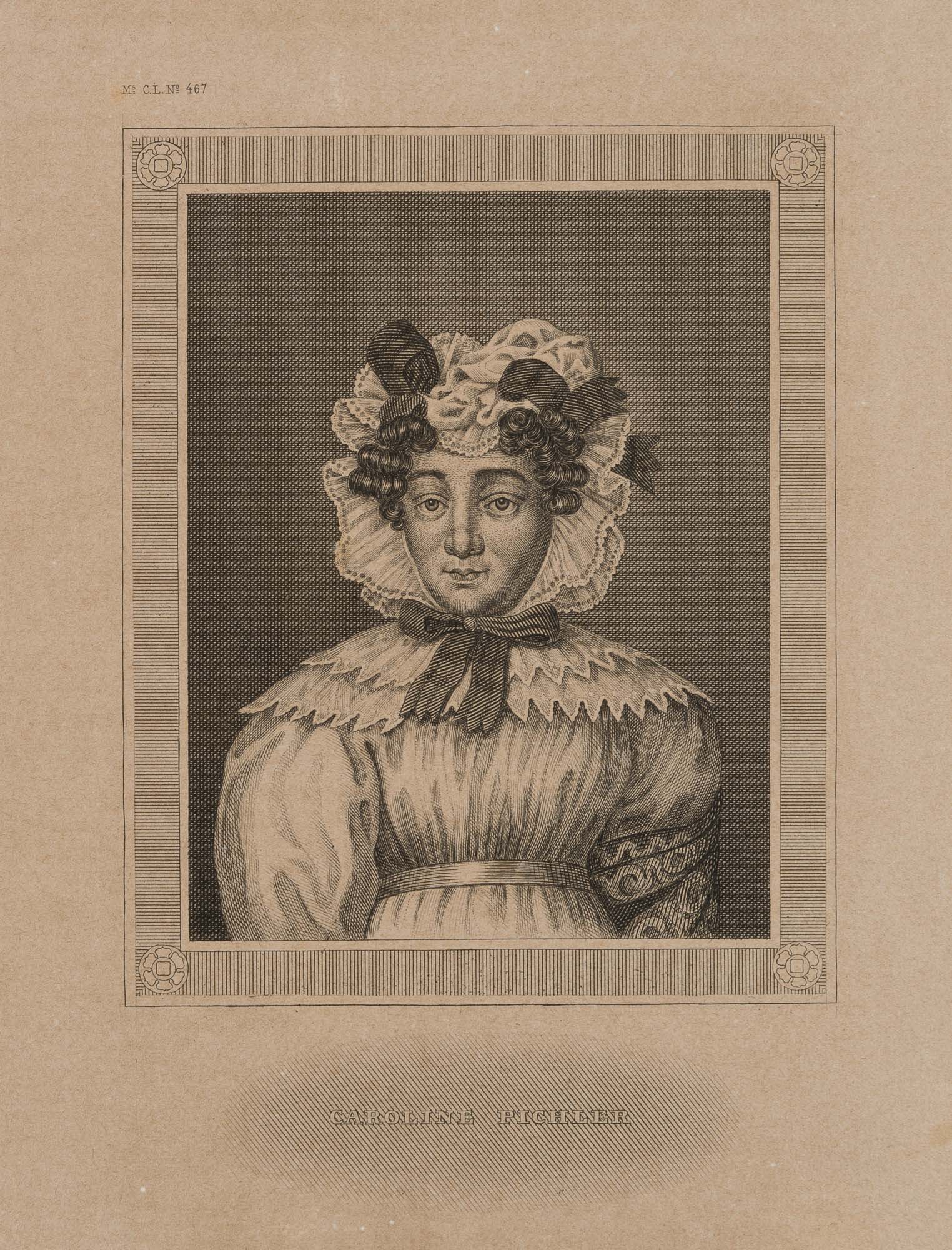 Schriftstellerin Caroline Pichler