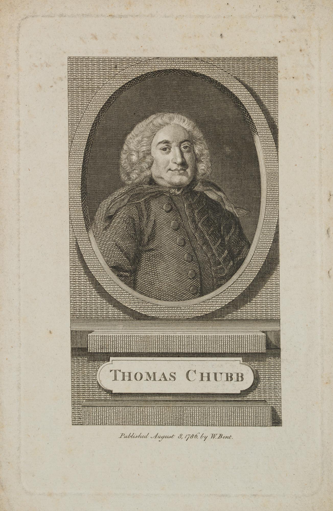 Porträt des Thomas CHUBB