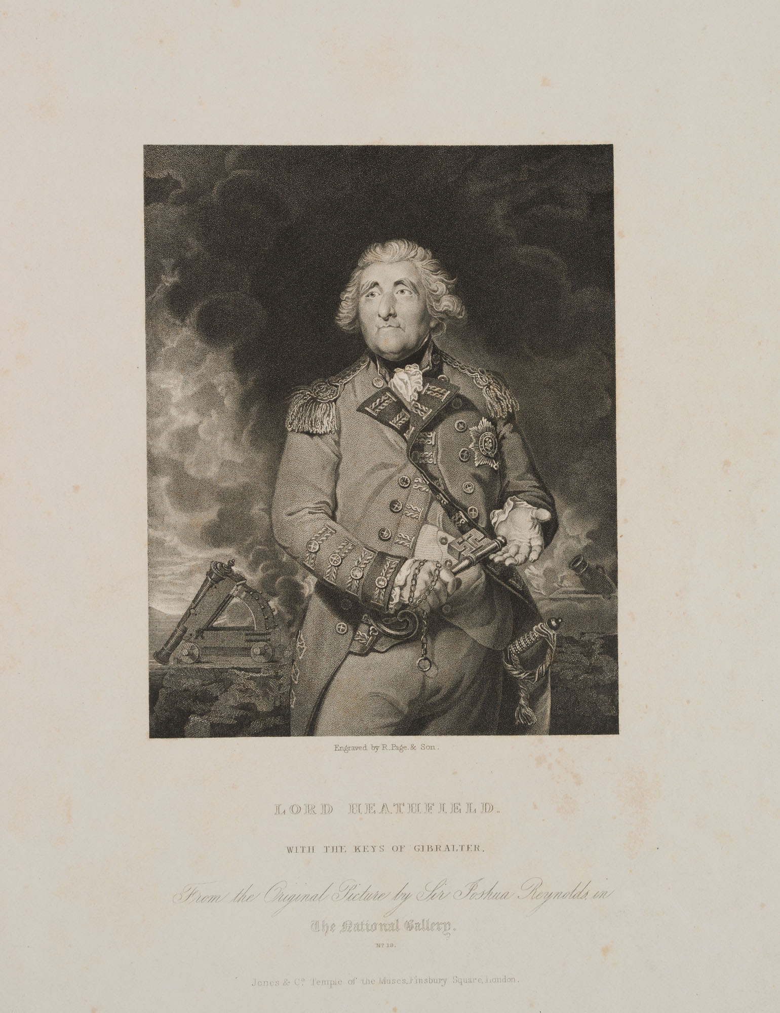 Porträt Lord Heathfield