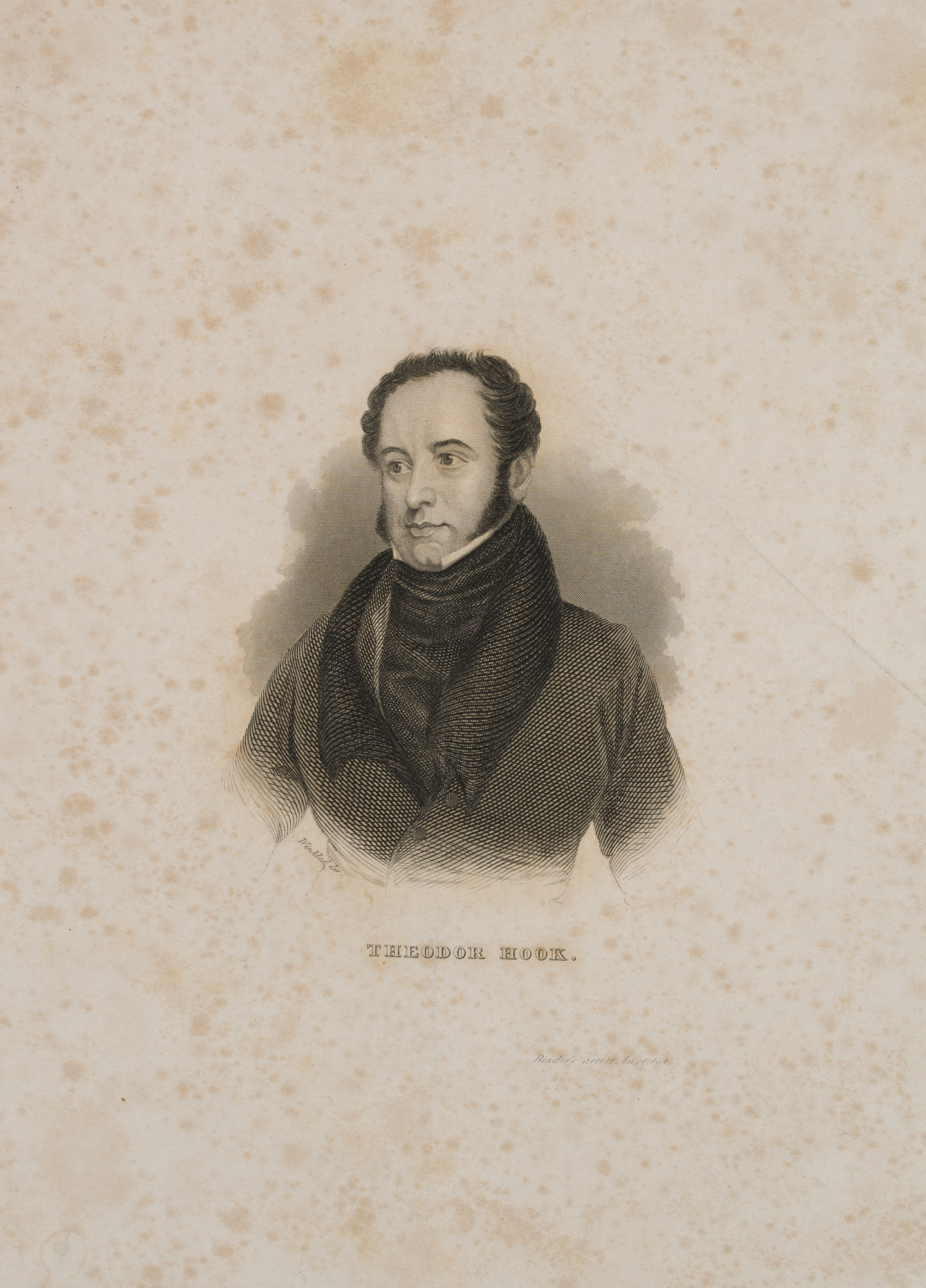 Bildnis des Theodor Hook