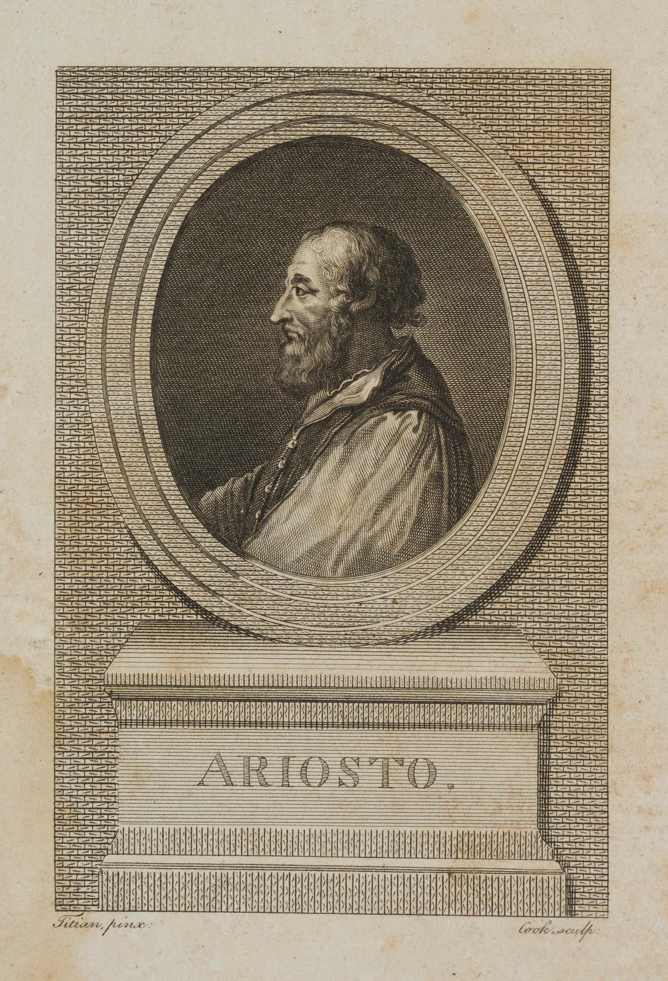 Porträt L. Ariosto (1474-1533)