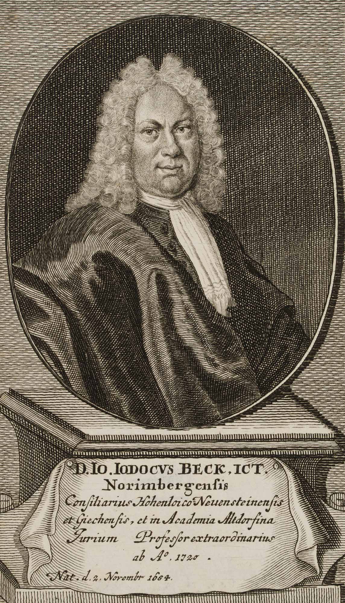 Jurist Johann Jodocus Beck