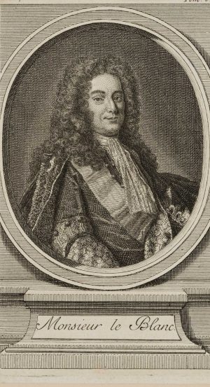Staatsmann Claude Le Blanc