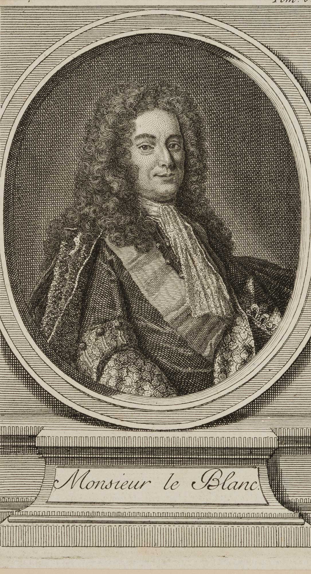 Staatsmann Claude Le Blanc