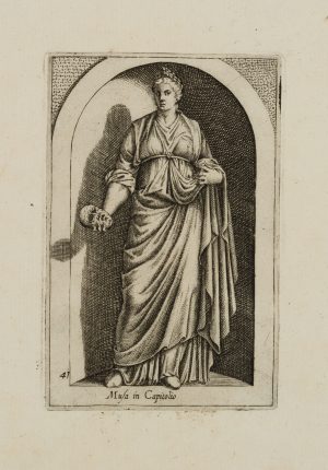 Statue der Muse Thalia