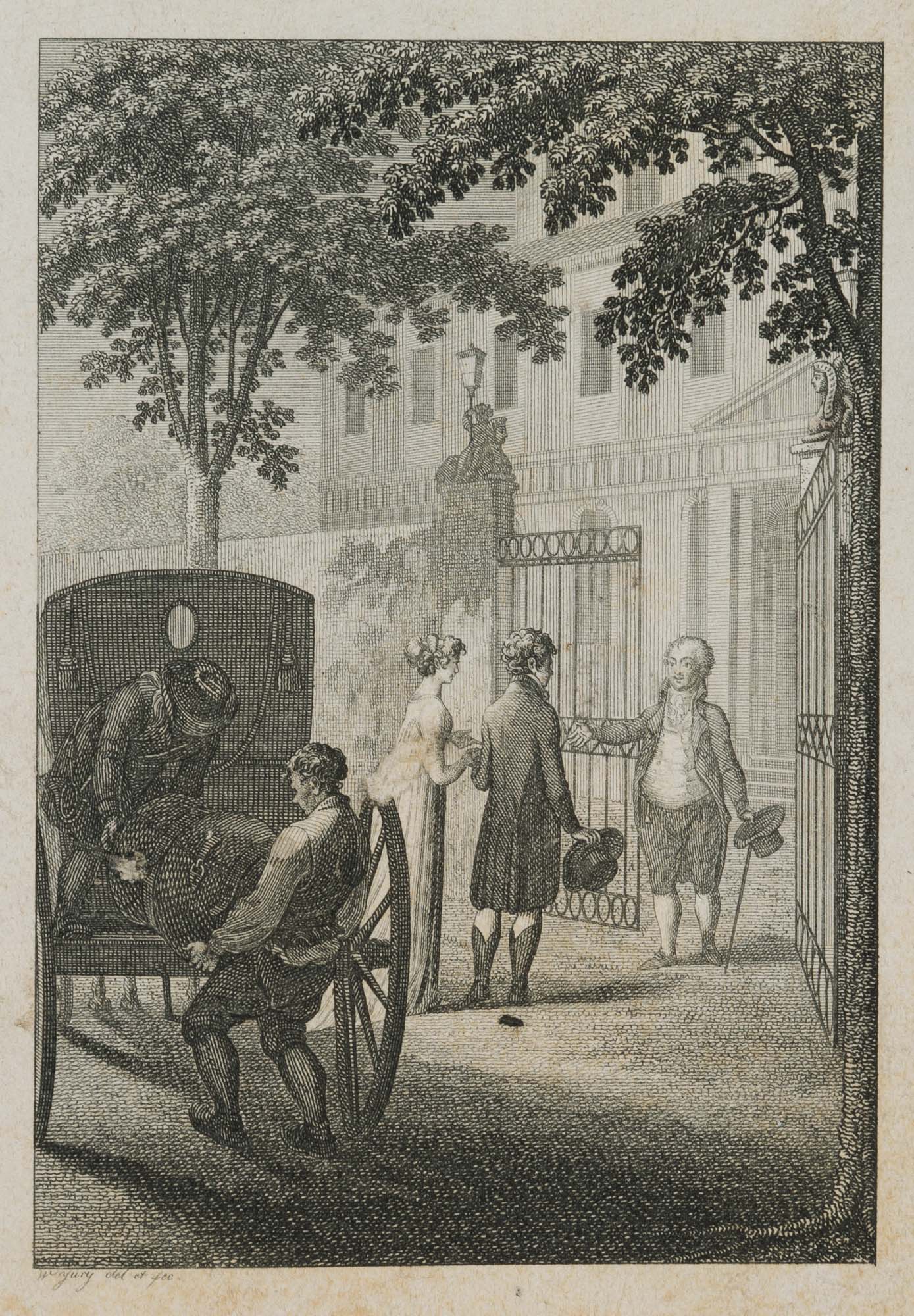 Die Begrüßung, Illustration