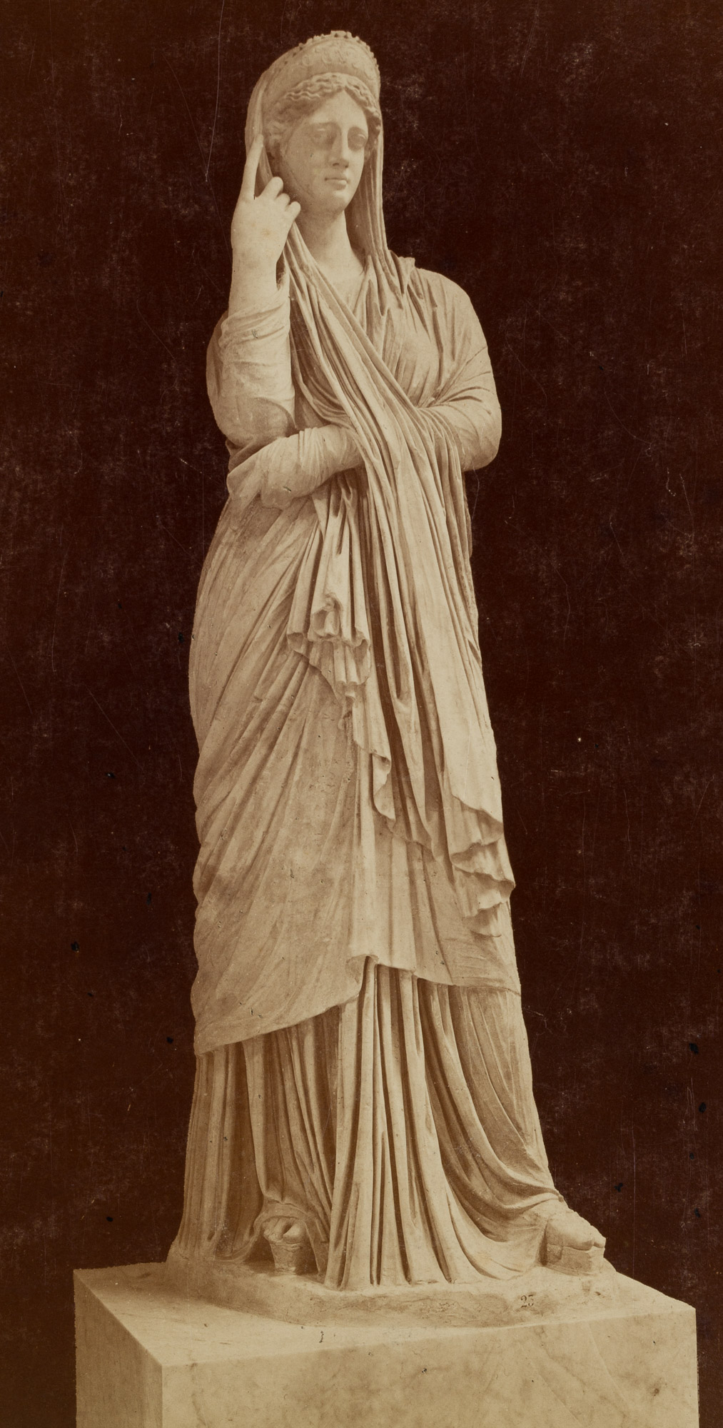 Pudicitia, Schamhaftigkeit, Skulptur