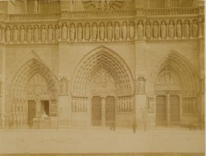 Portal der Kathedrale Notre Dame, Paris