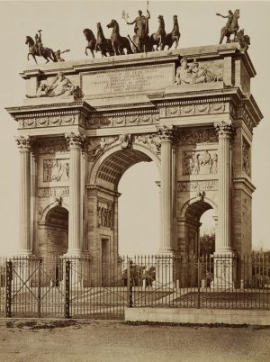 Arco della Pace, Piazza Sempione, Mailand
