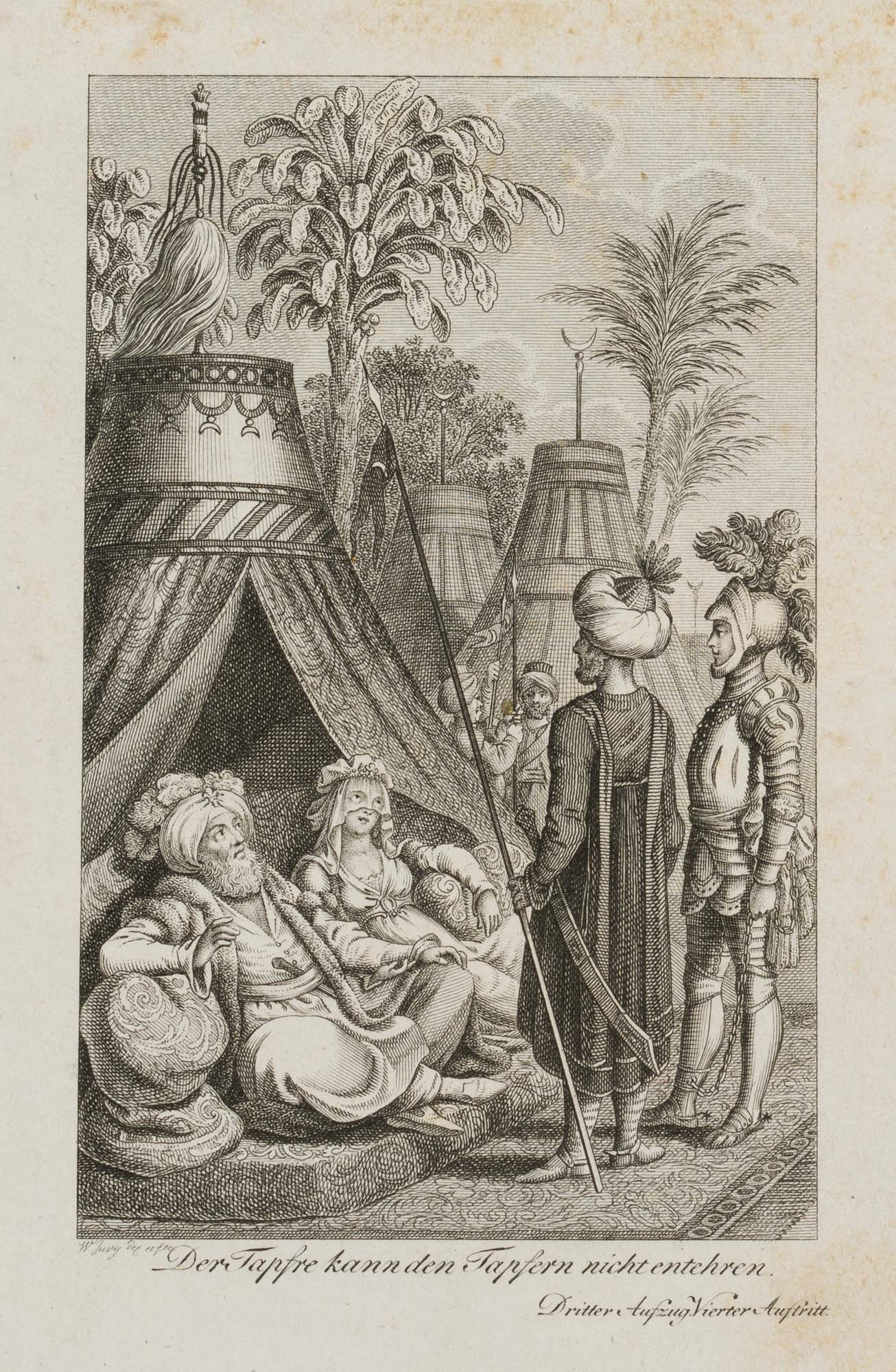 Orient-Szene, Buchillustration