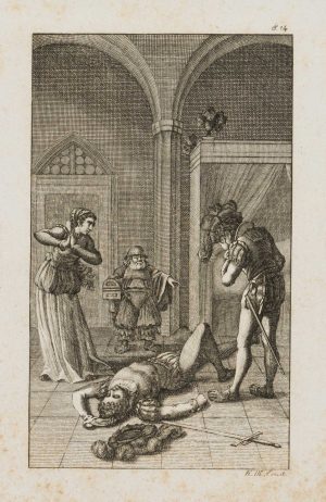 Buchillustration, Duell