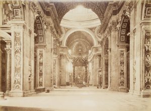 Petersdom mit Baldachin-Ziborium