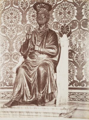 Statue hl. Petrus, Petersdom