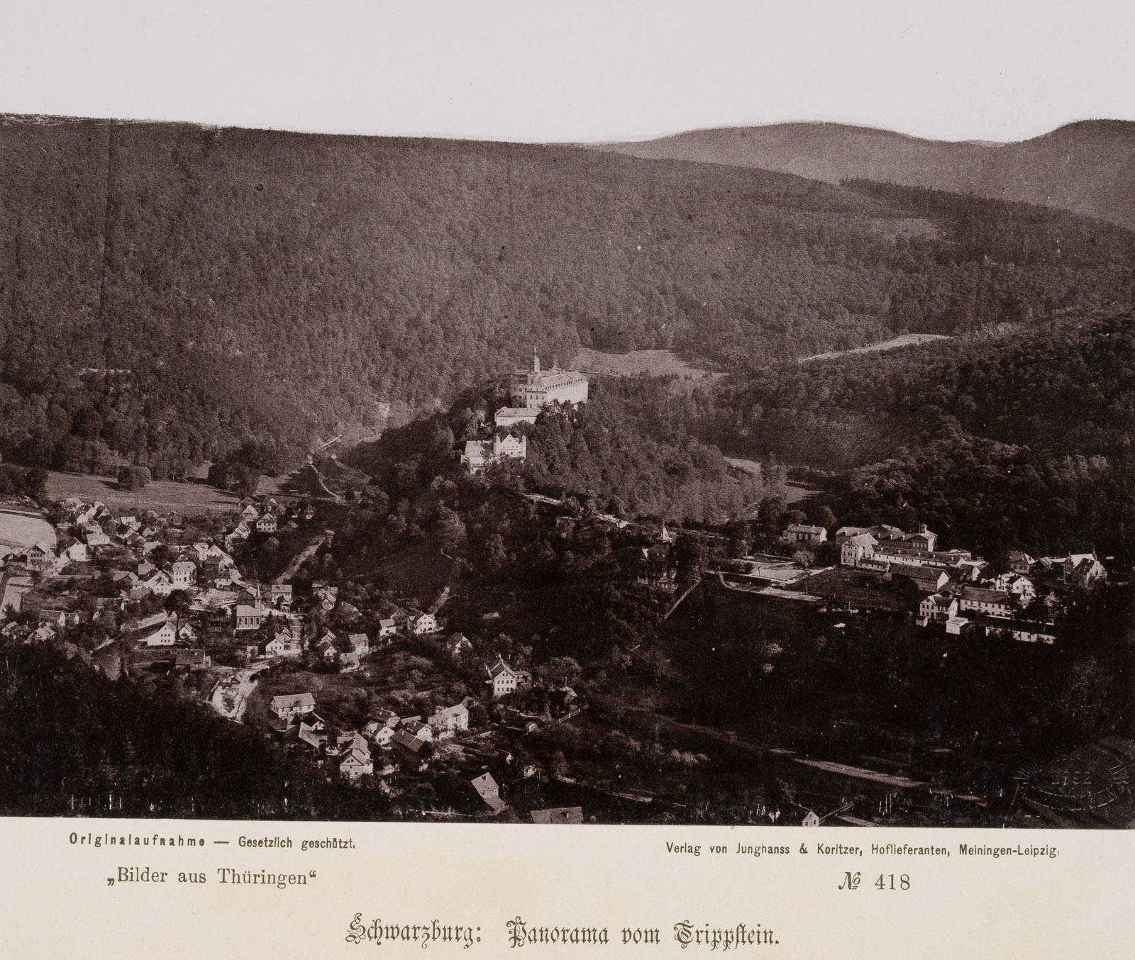 Ansicht von Trippstein, Schwarzburg