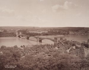 Koblenz mit Eisenbahnbrücke