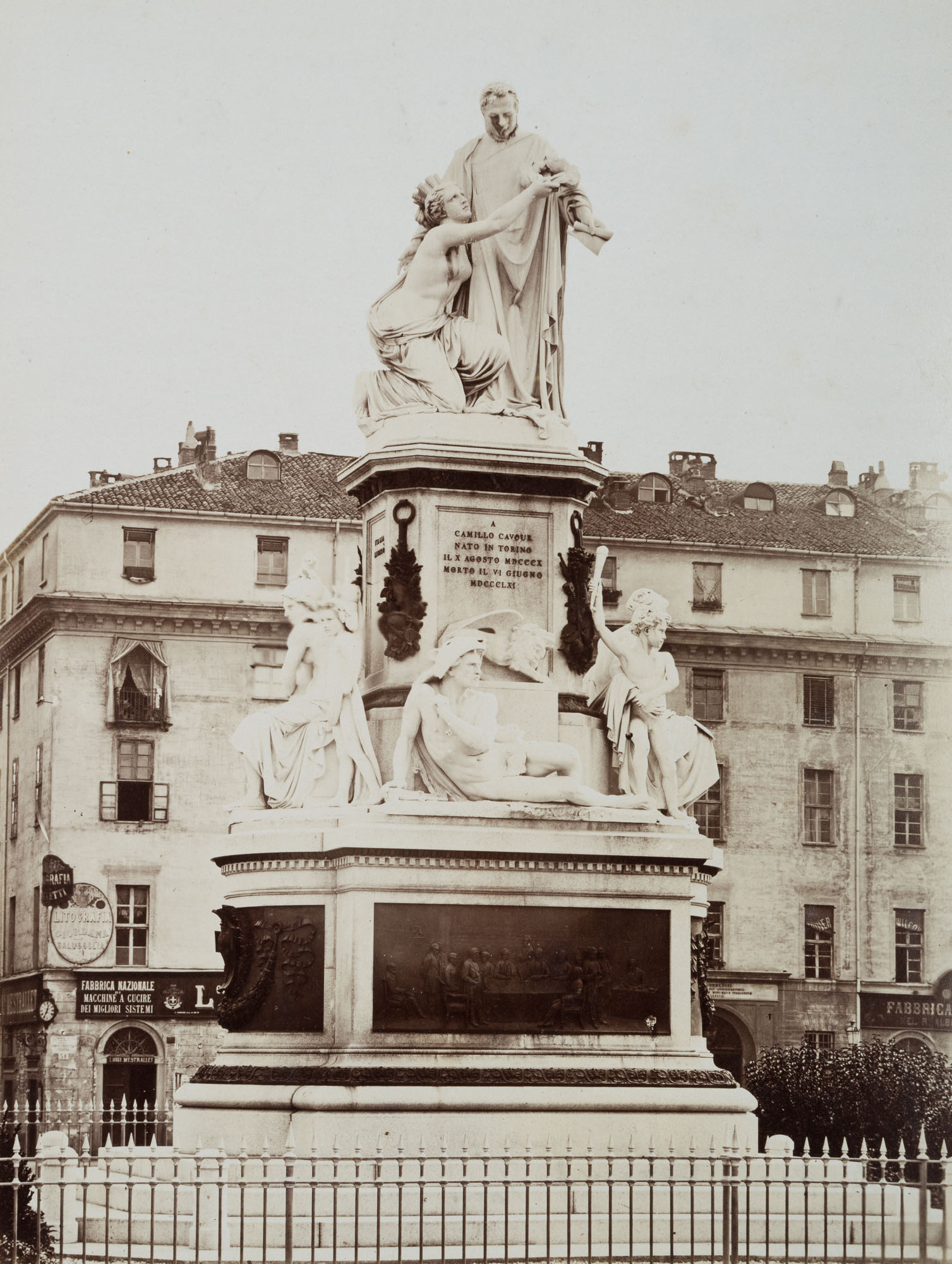 Turin, Denkmal von Cavour