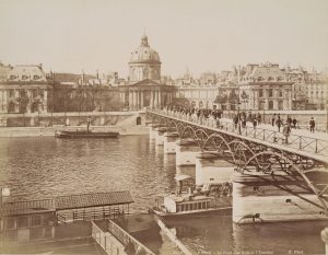Paris, Pont des Arts, Institut de France