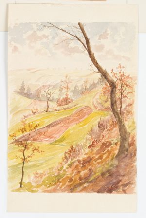 Sonnige Herbstlandschaft