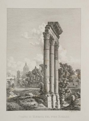 Der Minervatempel, Forum Romanum