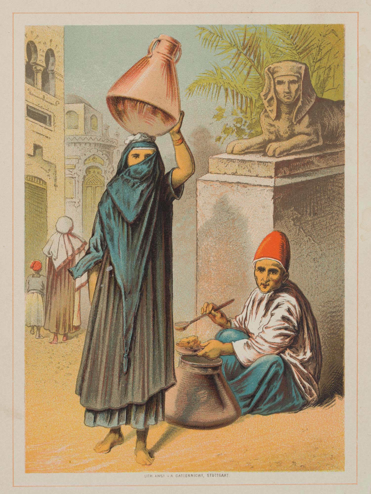 Ägypter, Orientalische Trachten