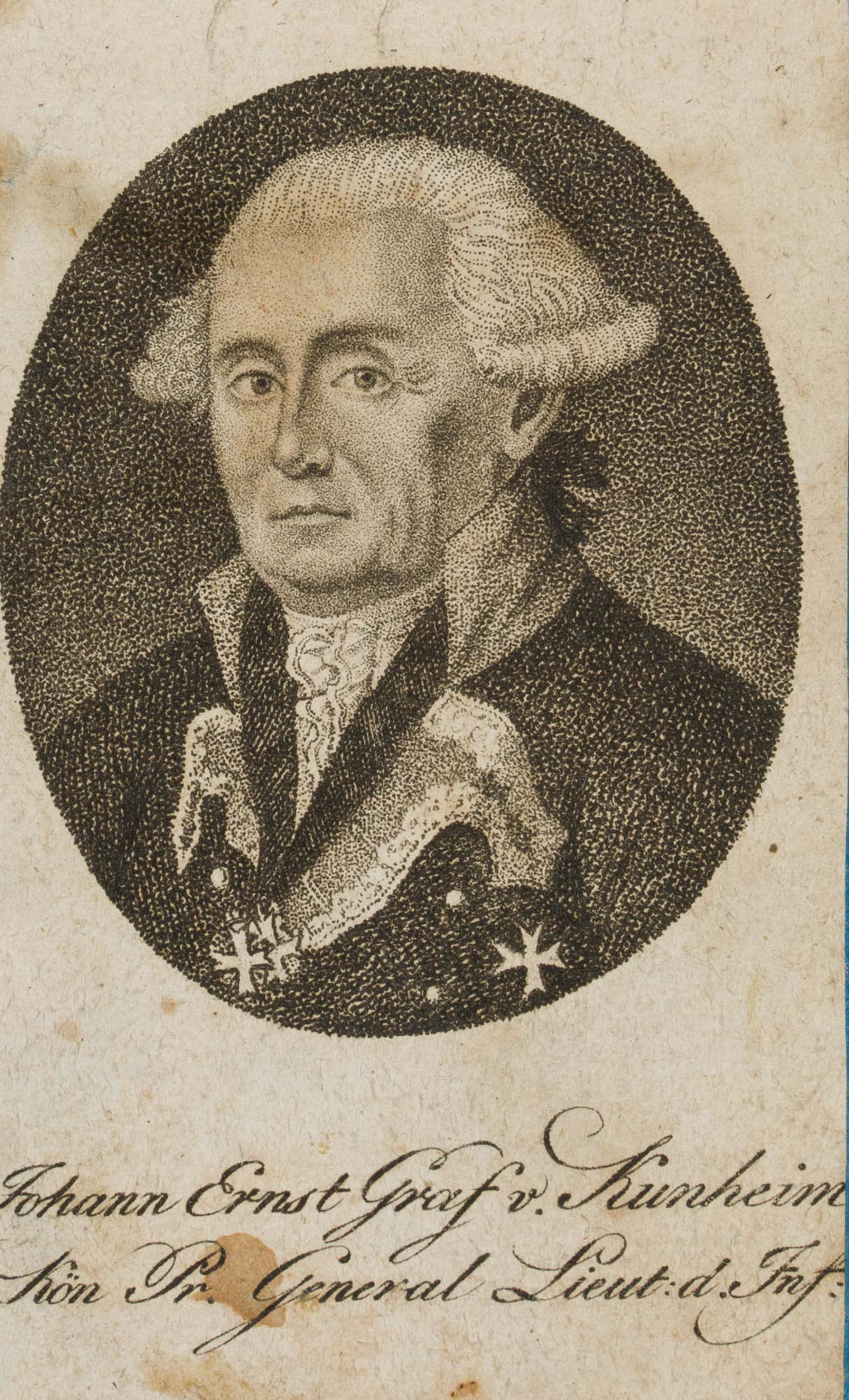 Johann Ernst von Kunheim, Preußen