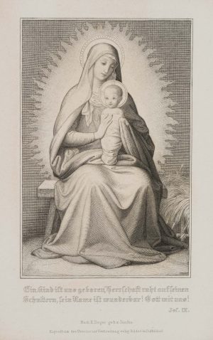 Madonna mit dem eingewickelten Kinde