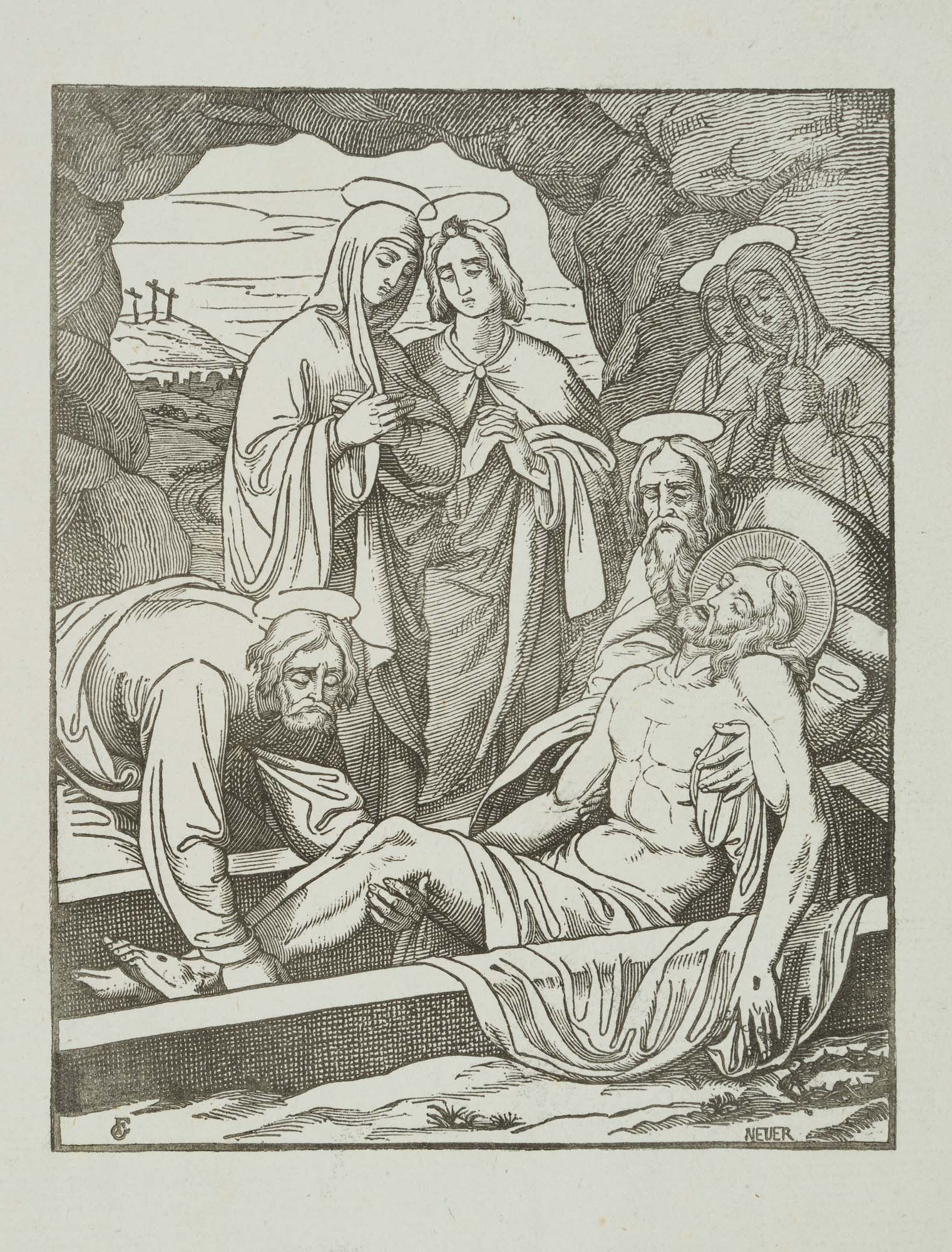 Die Grablegung Christi