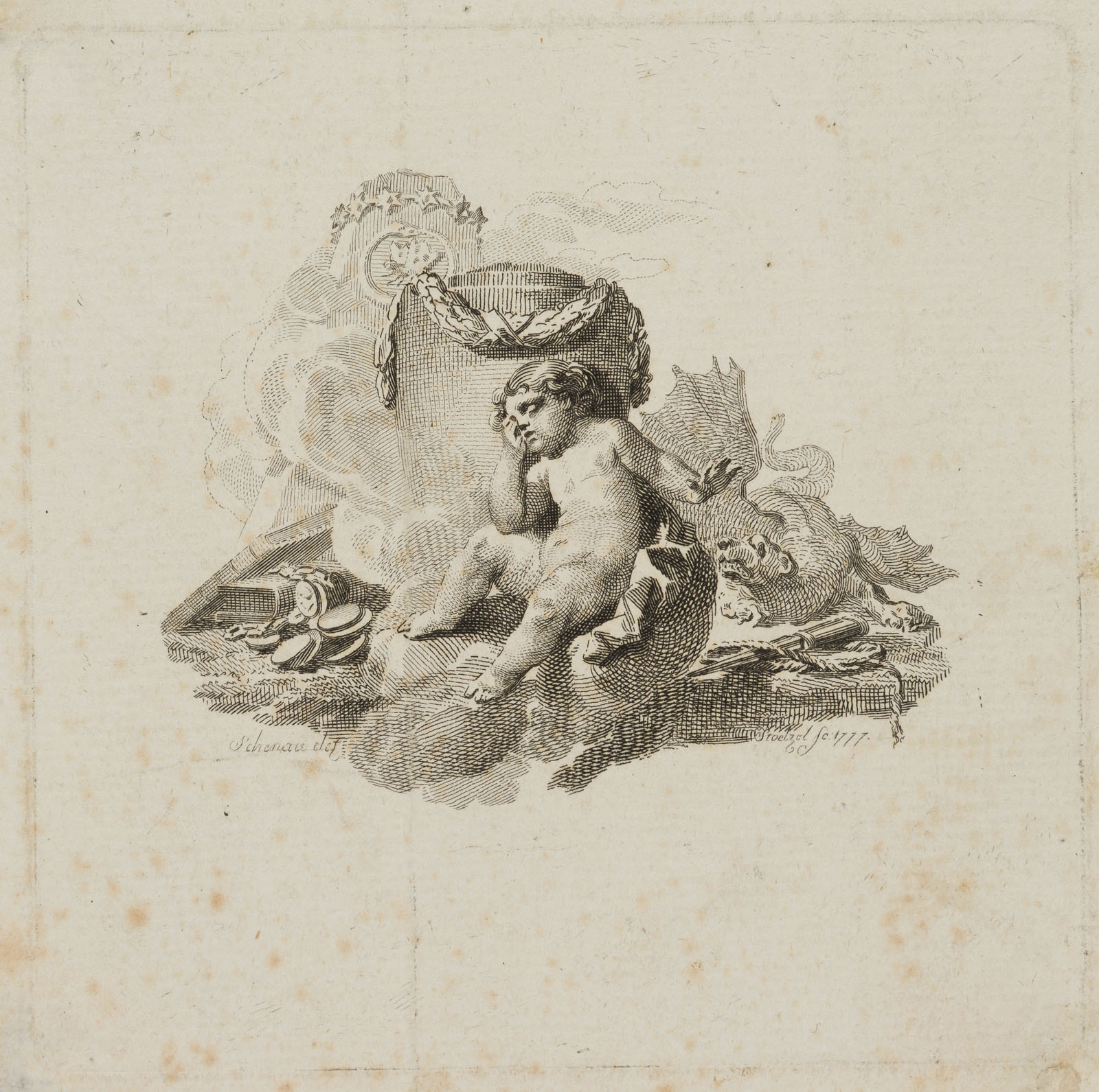 Schlafender Putto
