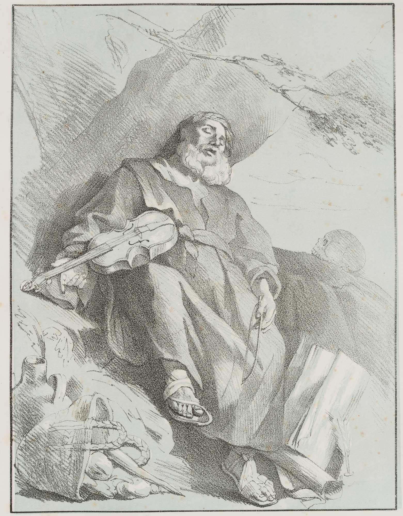 Heiliger Hieronymus in der Wüste