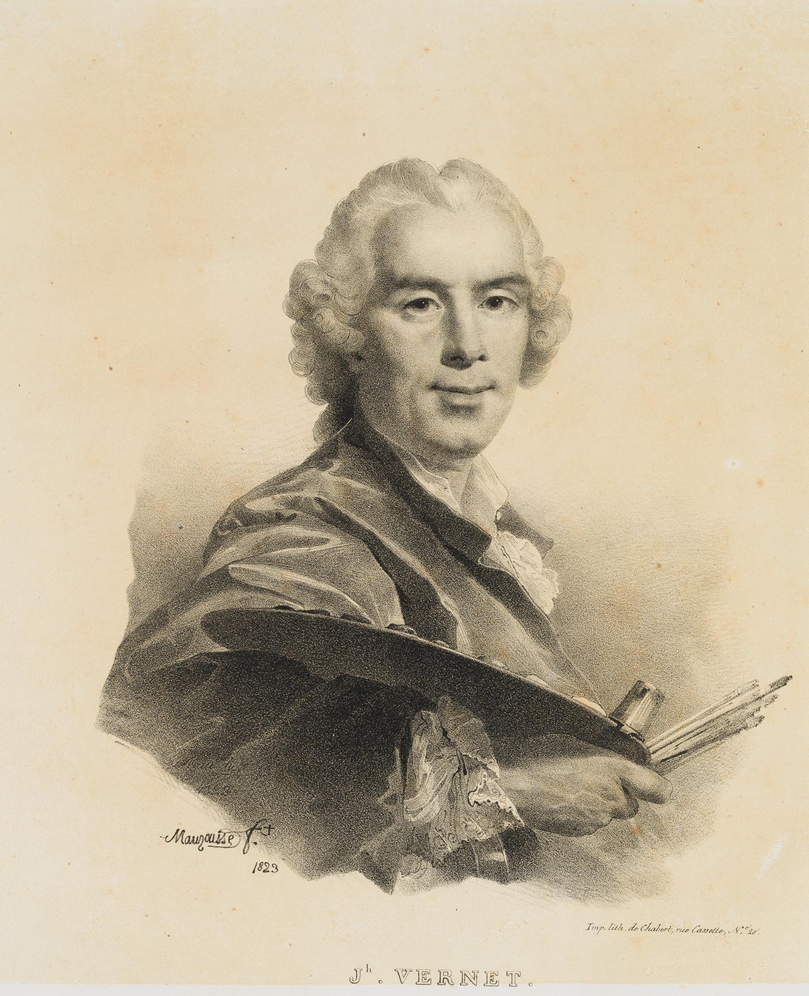 Portrait Claude Joseph Vernet