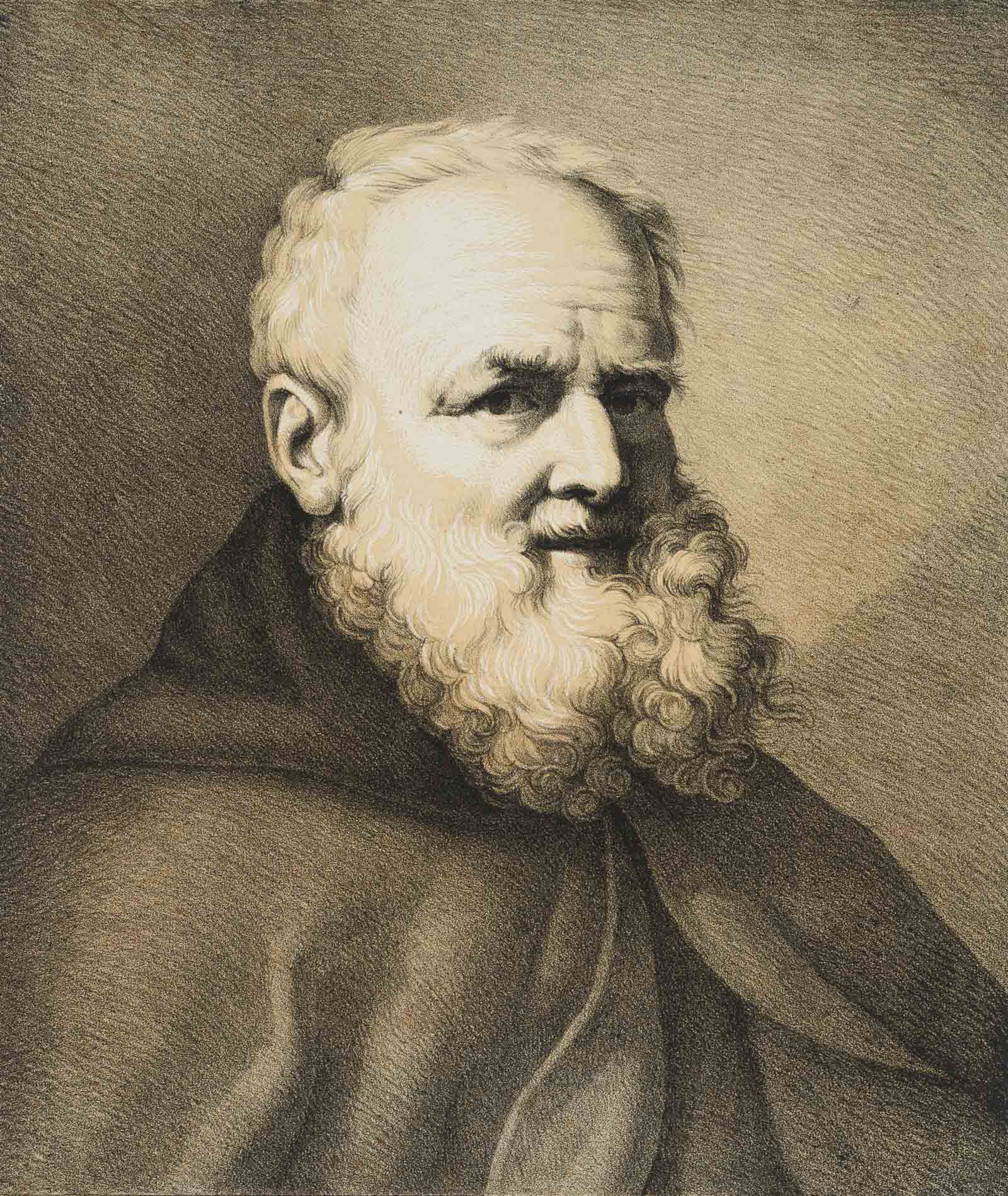 Künstlerportrait mit Rauschebart