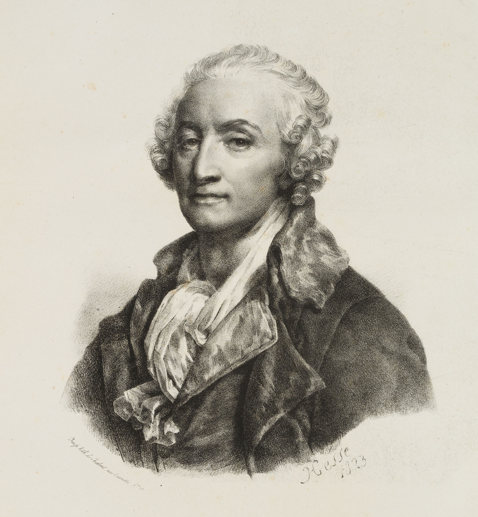 Porträt des Jean-Baptiste Greuze