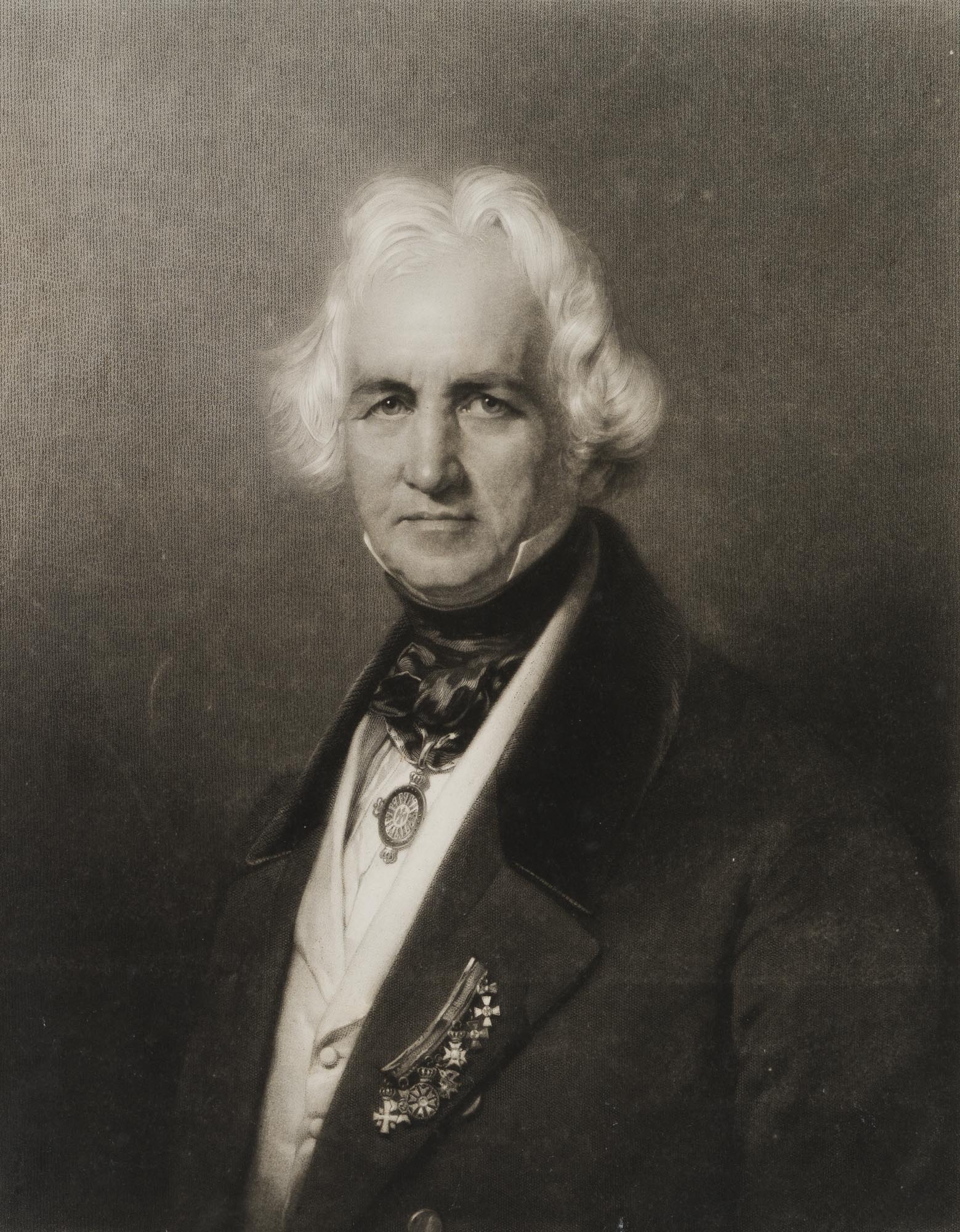 Portrait d. Künstlers Chr. Rauch
